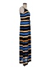 MICHAEL Michael Kors 100% Polyester Stripes Blue Casual Dress Size XS - photo 4
