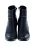 Nine West 100% Leather Black Ankle Boots Size 5 1/2 - photo 2
