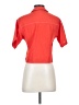 Runway Orange Short Sleeve Blouse Size XS - photo 2