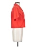 Runway Orange Short Sleeve Blouse Size XS - photo 4