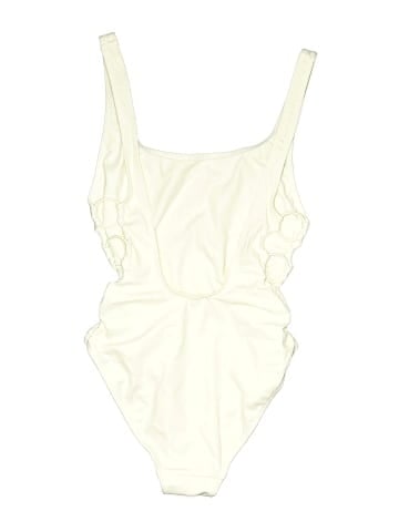 Solid & Striped One Piece Swimsuit (view 2)
