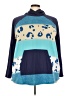Lularoe Blue Turtleneck Sweater Size 3X - photo 1