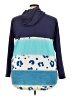 Lularoe Blue Turtleneck Sweater Size 3X - photo 2