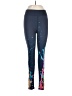 Terez Graphic Blue Active Pants Size M - photo 1