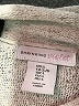 Shrinking Violet Ivory Silver Pullover Sweater Size L - photo 7