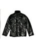 Assorted Brands 100% Polyurethane Solid Black Jacket Size 12 - photo 1