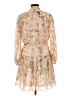Donna Morgan 100% Polyester Paisley Tan Casual Dress Size 10 (petite) - photo 2