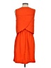 Athleta 100% Polyester Color Block Orange Casual Dress Size S - photo 2