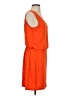 Athleta 100% Polyester Color Block Orange Casual Dress Size S - photo 4