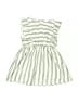 Unbranded 100% Polyester Stripes Green Dress Size 80 cm / US 12-18 MO - photo 2