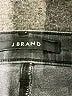 J Brand Animal Print Black Jeans Size 29 waist - photo 7