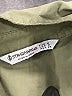 Stradivarius Solid Green Long Sleeve Button-Down Shirt Size M - photo 7