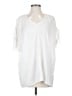 CAbi 100% Polyester White Short Sleeve Blouse Size S - photo 1