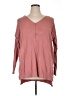 Zenana Premium Pink Pullover Sweater Size XL - photo 1