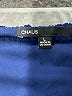 Chaus 100% Polyester Blue Sleeveless Blouse Size L - photo 7