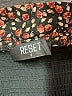 Reset 100% Polyester Hearts Black Casual Skirt Size S - photo 4