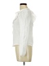 MNG 100% Cotton Ivory White Long Sleeve Blouse Size 13 - photo 5