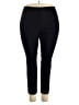 Lane Bryant Polka Dots Black Active Pants Size 18 - photo 1