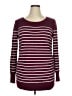 Lety & Me Burgundy Pullover Sweater Size XL - photo 1