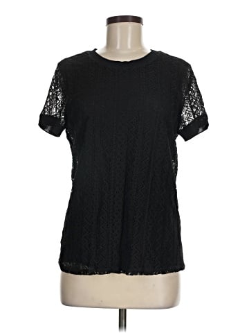 Three Dots Short Sleeve Top (view 1)