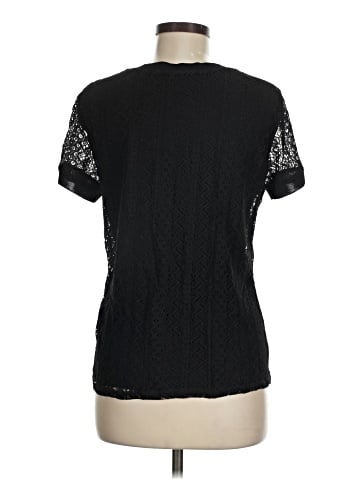 Three Dots Short Sleeve Top (view 2)