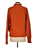 Unbranded 100% Acrylic Solid Orange Turtleneck Sweater Size M - photo 2