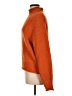 Unbranded 100% Acrylic Solid Orange Turtleneck Sweater Size M - photo 5