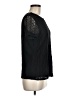 Three Dots Black Short Sleeve Top Size M - photo 4