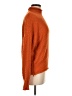Unbranded 100% Acrylic Solid Orange Turtleneck Sweater Size M - photo 4