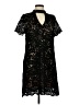 Blu Pepper 100% Polyester Black Cocktail Dress Size M - photo 1