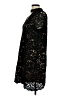 Blu Pepper 100% Polyester Black Cocktail Dress Size M - photo 5