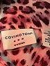 Covington Animal Print Purple 3/4 Sleeve Button-Down Shirt Size 16 - photo 7