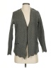 Komarov 100% Polyester Chevron-herringbone Gray Cardigan Size Sm (1) - photo 1