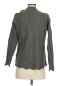 Komarov 100% Polyester Chevron-herringbone Gray Cardigan Size Sm (1) - photo 2