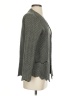 Komarov 100% Polyester Chevron-herringbone Gray Cardigan Size Sm (1) - photo 4