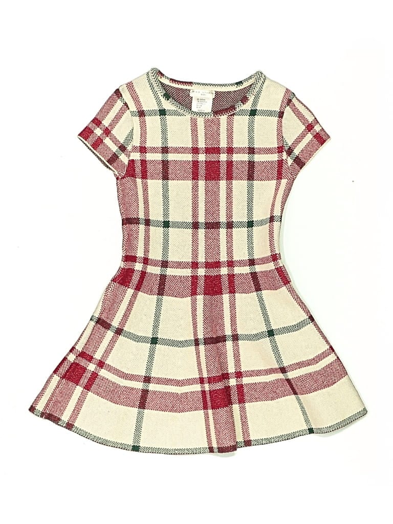 Pre-owned Max Studio Kids' Dress In Burgundy