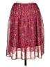 Max Studio 100% Polyester Paisley Red Casual Skirt Size S - photo 1