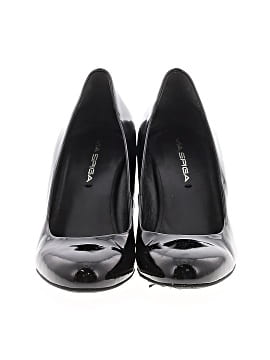 Escarpins Via Spiga Femme Taille 11 US - Couleur Blanc Et Marron, Talon Ultra Haut, Bride Cheville, Occasion Très Bon état