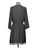 Daniel Rainn 100% Polyester Chevron-herringbone Gray Casual Dress Size S - photo 2
