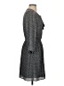 Daniel Rainn 100% Polyester Chevron-herringbone Gray Casual Dress Size S - photo 4