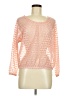 American Apparel 100% Polyester Pink 3/4 Sleeve Blouse One size - photo 1