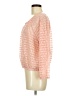 American Apparel 100% Polyester Pink 3/4 Sleeve Blouse One size - photo 5