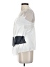 Discreet White Sleeveless Blouse Size S - photo 5