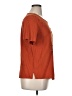 Unbranded Orange Short Sleeve Blouse Size XL - photo 4