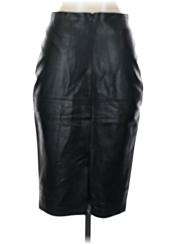 INC International Concepts Faux Leather Skirt (view 2)