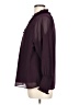 Assorted Brands 100% Polyester Burgundy 3/4 Sleeve Blouse Size L (estimated) - photo 5