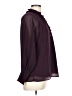 Assorted Brands 100% Polyester Burgundy 3/4 Sleeve Blouse Size L (estimated) - photo 4