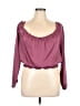 MICHAEL Michael Kors Burgundy 3/4 Sleeve Blouse Size XS - photo 1
