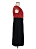 Alyx 100% Polyester Polka Dots Red Casual Dress Size 8 - photo 4