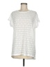 Rebecca Minkoff White Short Sleeve Blouse Size M - photo 1
